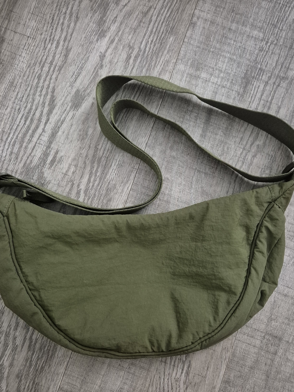 Uniqlo Olive Green Crossbody Bag